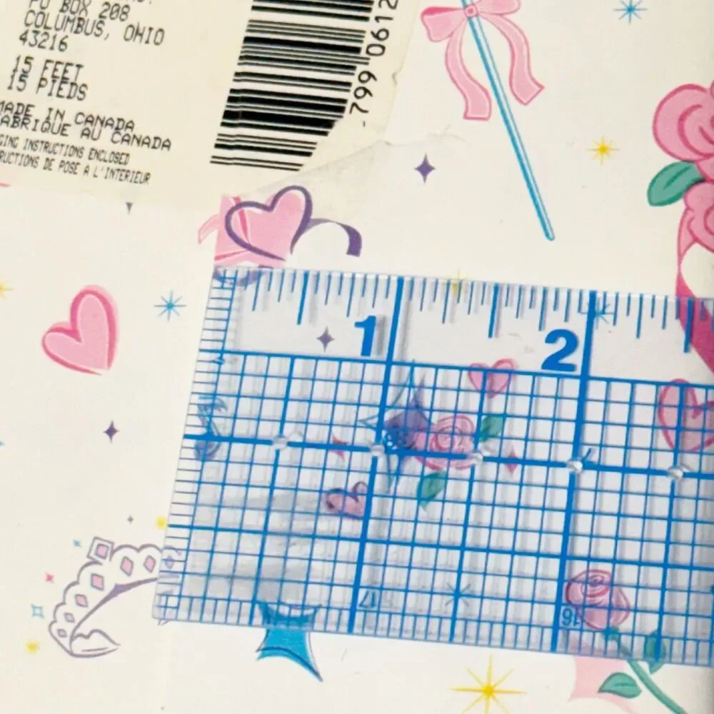 Vtg Barbie Prepasted Decorative Border 5 yd x 6.83